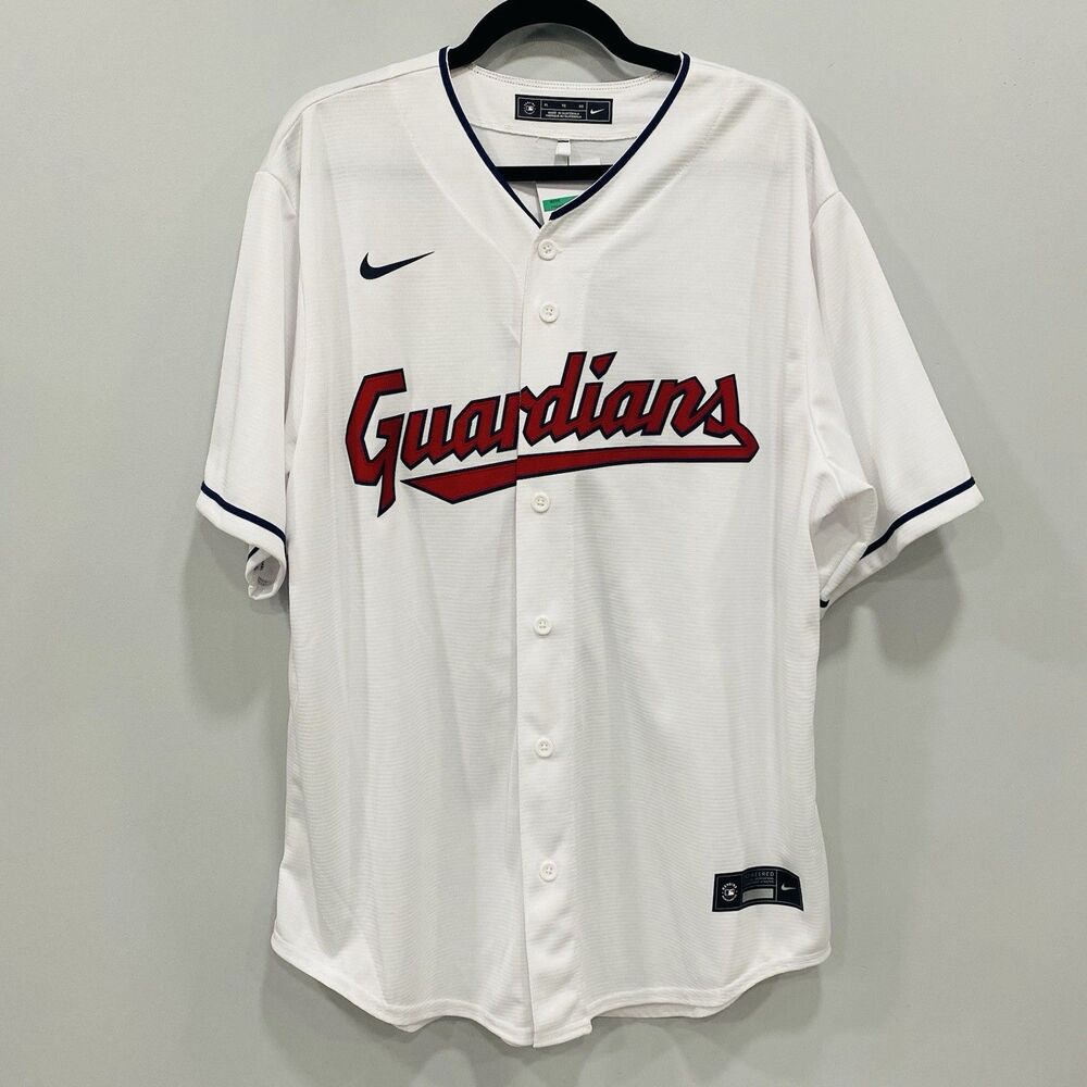NWT Cleveland Guardians Men’s XL Nike Shane Bieber Baseball Jersey $135 MSRP